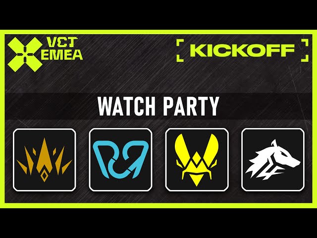 BBL vs PCFIC | Vitality vs ULF - VCT EMEA Watch Party