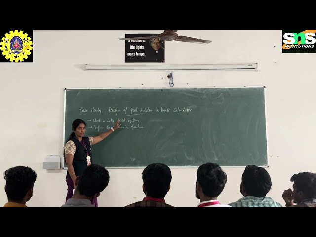 Case Study | Full Adder Circuit | 23MCT202-Design of Digital Circuits | SNS Institutions