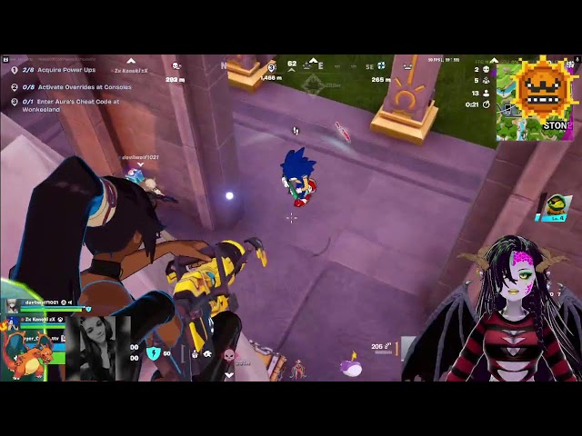 Sonic, Crash, and Spyro in Fortnite Live