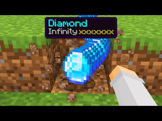 Minecraft, But Drops Are Infinite...