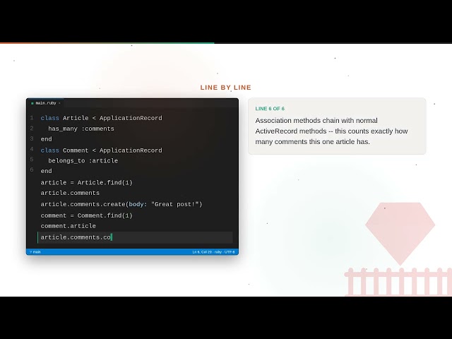 Ruby on Rails - Web development basic Series: Associations: has_many and belongs_to