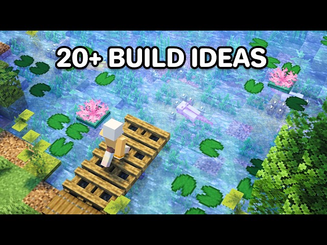 20+ Build Ideas for Your Minecraft Survival World