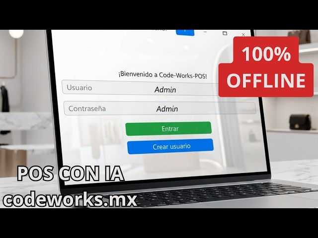 POS con IA que funciona SIN INTERNET | Venta Demo codeworks.mx