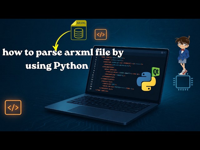 how to parse arxml file by using Python #python #embeddedsystems #software #engineering