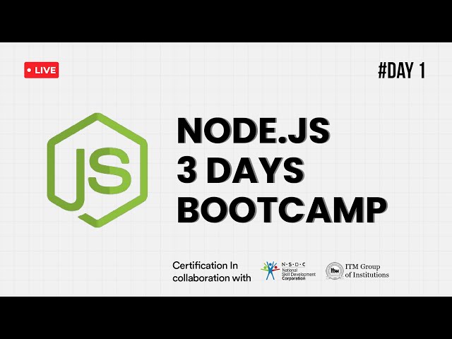 Day 1 | Introduction to Node.js and Basic Concepts