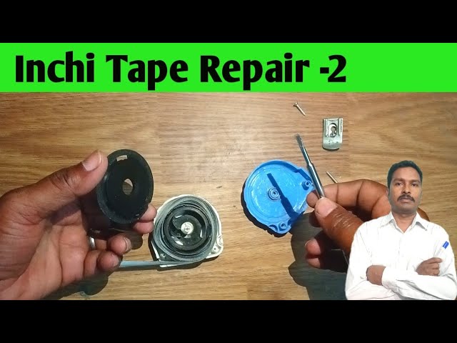 Inchi tape repair part -2 | how to repair measuring tape repair | tips and tricks video 