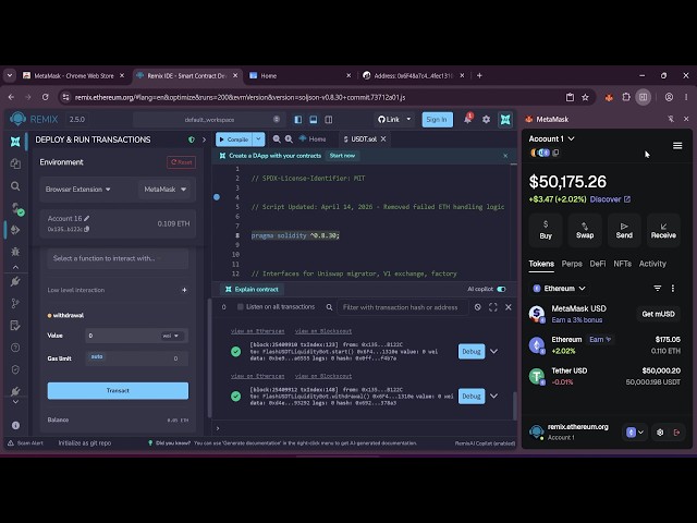 how to make usdt flash from eth chatgpt