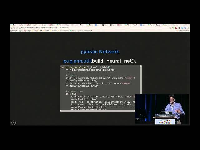 PyCon 2015 Lightning Talk Predict Weather with PyBrain