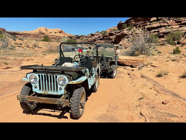 Old Blue CJ3A is back! Moab trip prep!