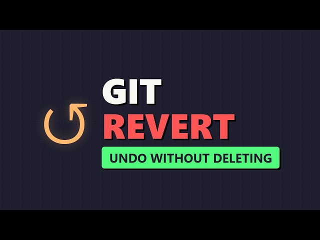 Git Revert Explained: Safely Undo Commits Without Deleting History