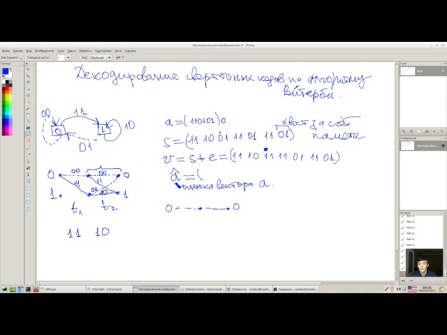 02 Сверточные коды. Декодирование по алгоритму Витерби.