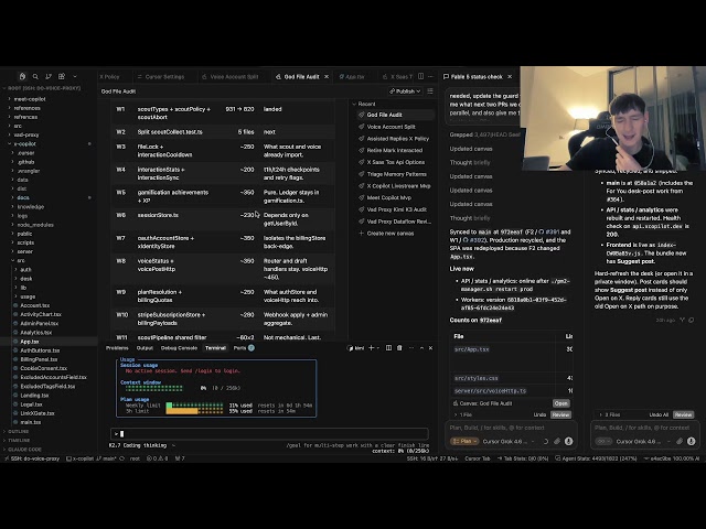 Building an AI X-Copilot from Scratch with Grok Cursor & Mergestorm (Day 23)