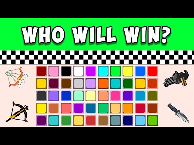Square League Racing: 50 Squares, 7 Rounds, 1 Winner! - 2D Satisfying Simulation