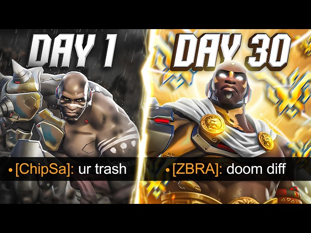 I Spent 30 DAYS Learning Doomfist To Prove He's The HARDEST Tank