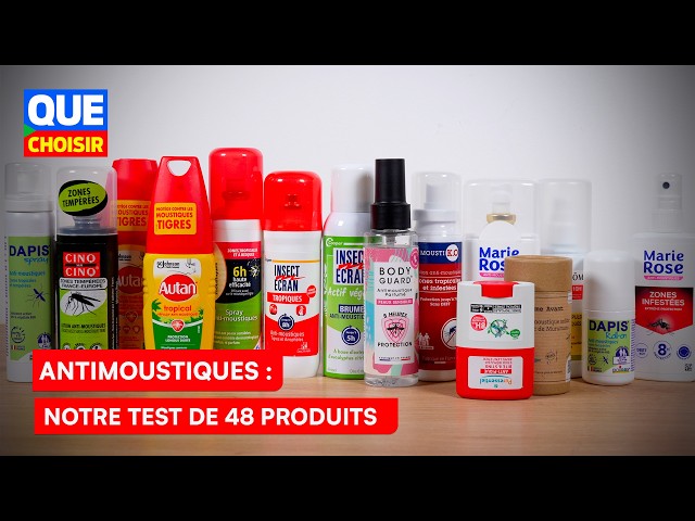 Mosquito Repellents: Our Test of 48 Products | Que Choisir Ensemble