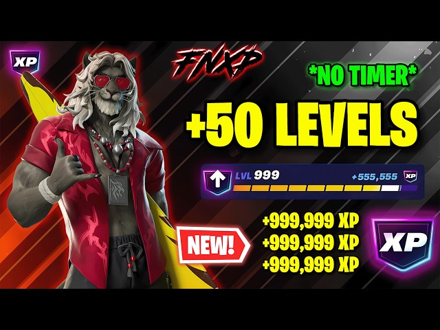 *NEW* NO TIMER Fortnite XP Map to LEVEL UP FAST in Chapter 7 Season 1! (850,000+ XP Earned)