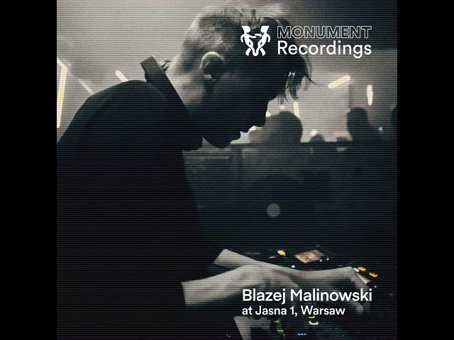 MNMT Recordings : Blazej Malinowski @ Jasna 1 - Warsaw