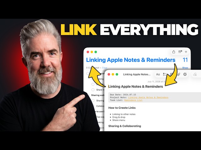 The Complete Guide to Linking Apple Notes and Reminders