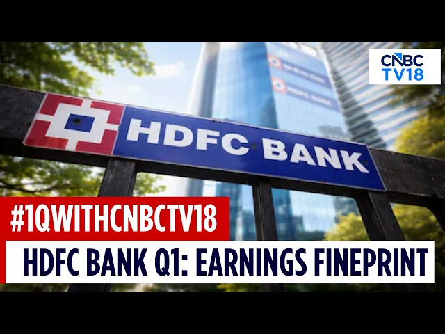 HDFC Bank Q1FY27 Below Estimate; NII Growth Steady, Net Interest Income At Record Low