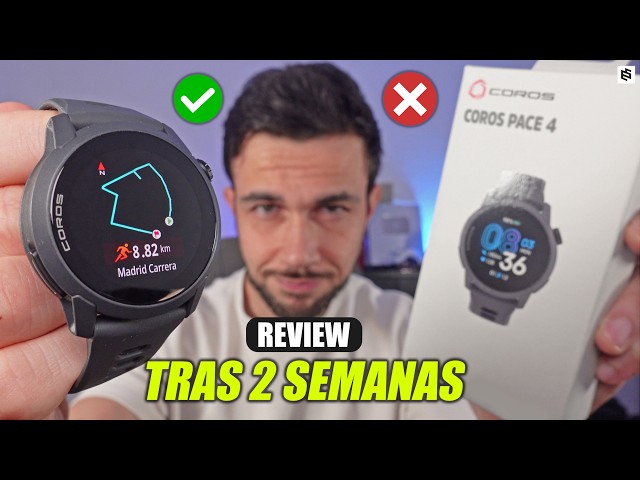 VUELVE la PESADILLA de GARMIN!🔥COROS PACE 4: Review tras 14 DÍAS