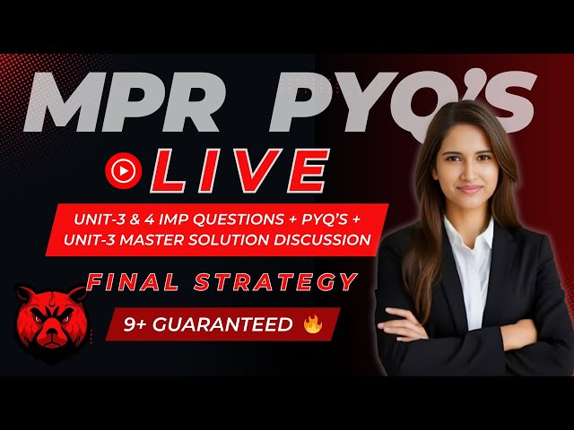 🔴LIVE Microprocessor Unit-3 & 4 Very IMP Questions + PYQ Papers Discussion | SPPU Endsem Exam