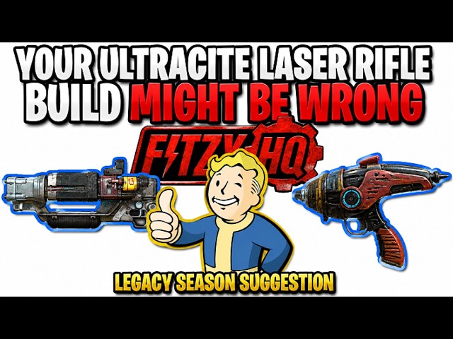 Fallout 76 Ultracite Laser Rifle Build Fixes and Legacy Season Feedback