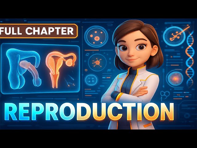 🌱 Reproduction | Full Chapter | Class 10 Science 3D Animation