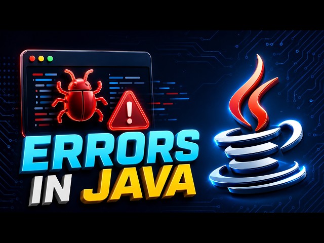 Errors in Java Explained: Syntax, Runtime & Logical Errors | ICSE Class 9 & 10 Computer Applications