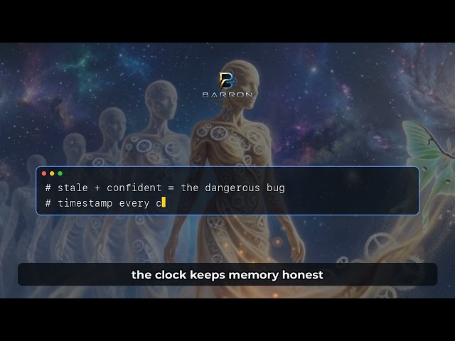 Inside a Living AI: Time