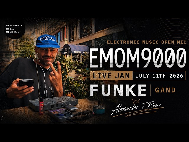 Tribers, Tonight Only! ⚡ I’m Playing EMOM9000 Summer Edition 2026 @ Funke, Ghent 🔥