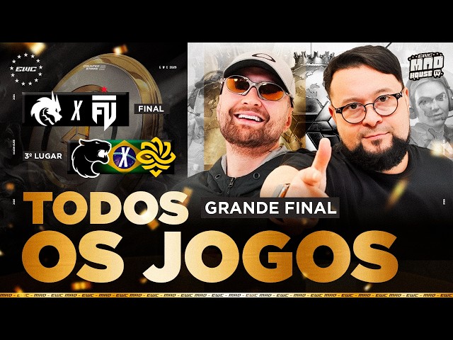 EWC 2026 - CS2 (GRANDE FINAL) - SPIRIT X FUT - AO VIVO !livepix !social