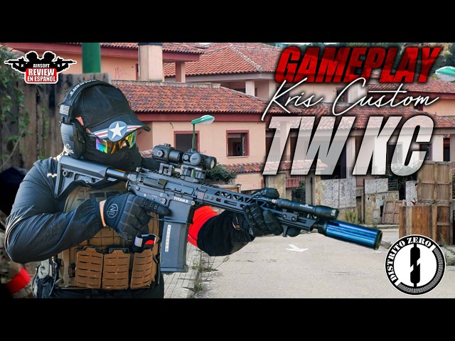 Partida en Distrito 0  con mi TW KC en el evento Airsoft TOTAL WEEKEND | Airsoft Review en Español