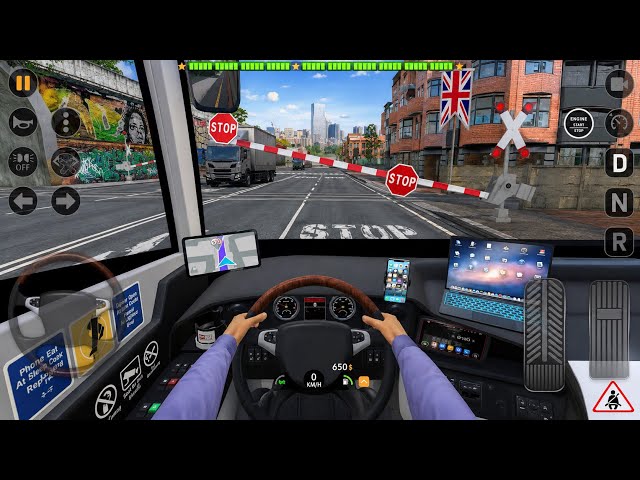 Bus Games | City Bus Driving || Public Bus Driving in the City | Bus Simulator EVO Mobile Gameplay