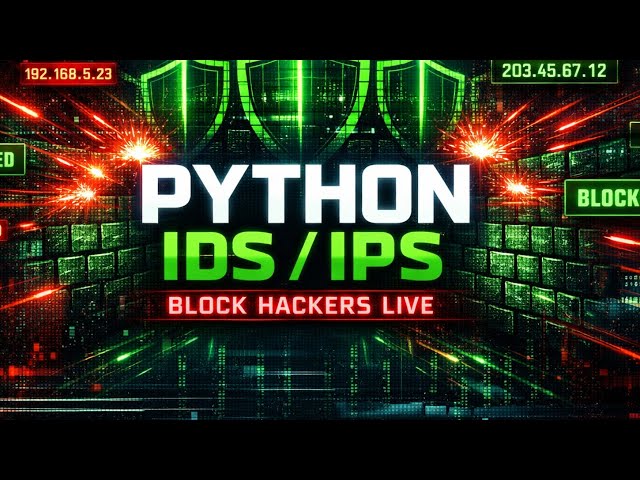 This Python Tool Detects & Blocks Hackers in Real Time