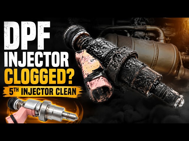 Toyota 1GD-FTV 5th Injector Cleaning | DPF Injector Carbon Build-Up FIX