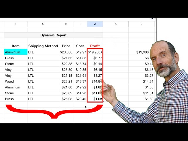 Combine Arrays with Calculated Columns in your Spreadsheet