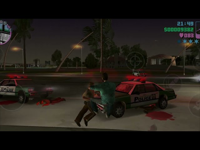 Gta vice city killing cops ☠️
