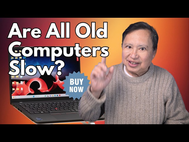 Revelation on Used Computers! They’re Not Slow!