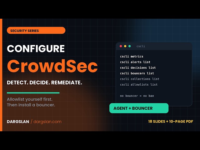 Dargslan CrowdSec
