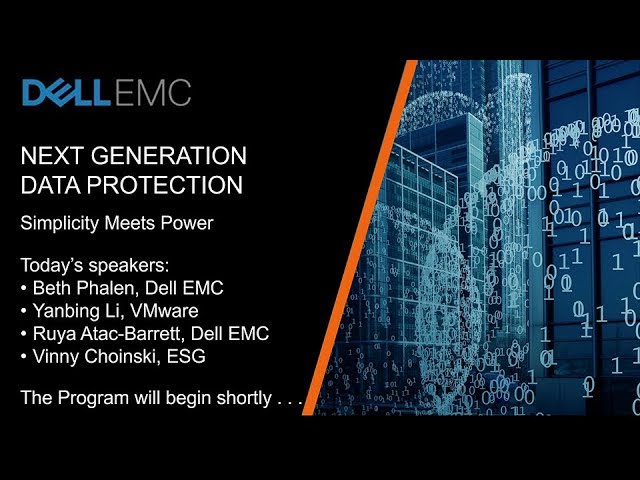 Dell EMC Next-Gen Data Protection