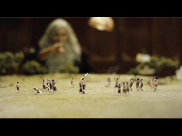 People Are Just Toys on God's Table. Humanity Suffers if He is in a Lousy Mood