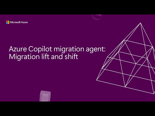 Discover and plan lift-and-shift migrations with Migration Agent