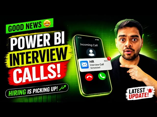 Data Analyst Interview Calls | Power BI | Current Status😲