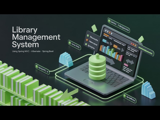 🎓 📚Library Management System Using (JAVA Spring MVC Hibernate (eclipse)full stack development).