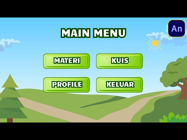 Creating an Interactive Main Menu | Adobe Animate HTML5