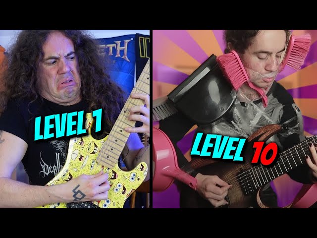 10 Levels Of SWEEP PICKING (From NOOB To GOD)