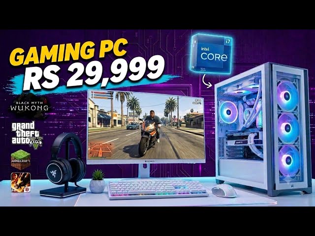 RS-30000  GAMING AND EDITING PC UNDER BUDGET 