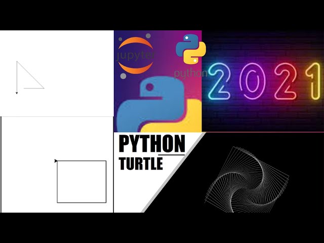 Python Turtle Tutorial|Python turtle graphics-Turtle programming in Python with examples