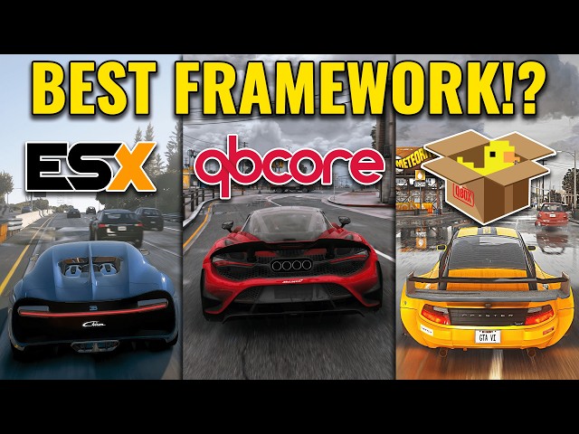 I Tested Every FiveM Framework So You Don’t Have To!