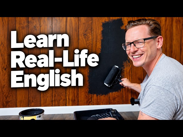 Learn Real-Life English: Painting My Home Studio! 🎨 (Comprehensible Input)